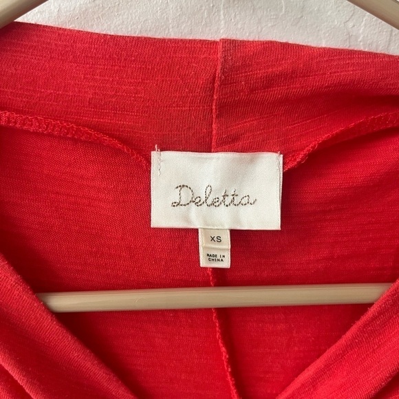 Anthropologie Deletta Mock Neck Peplum Style Blouse - Picture 9 of 14